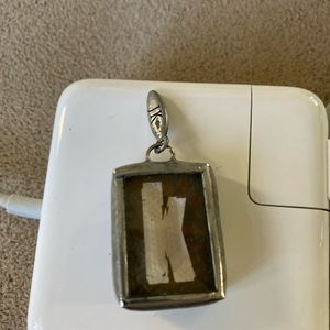 Jewel Kade Mini K Initial Charm